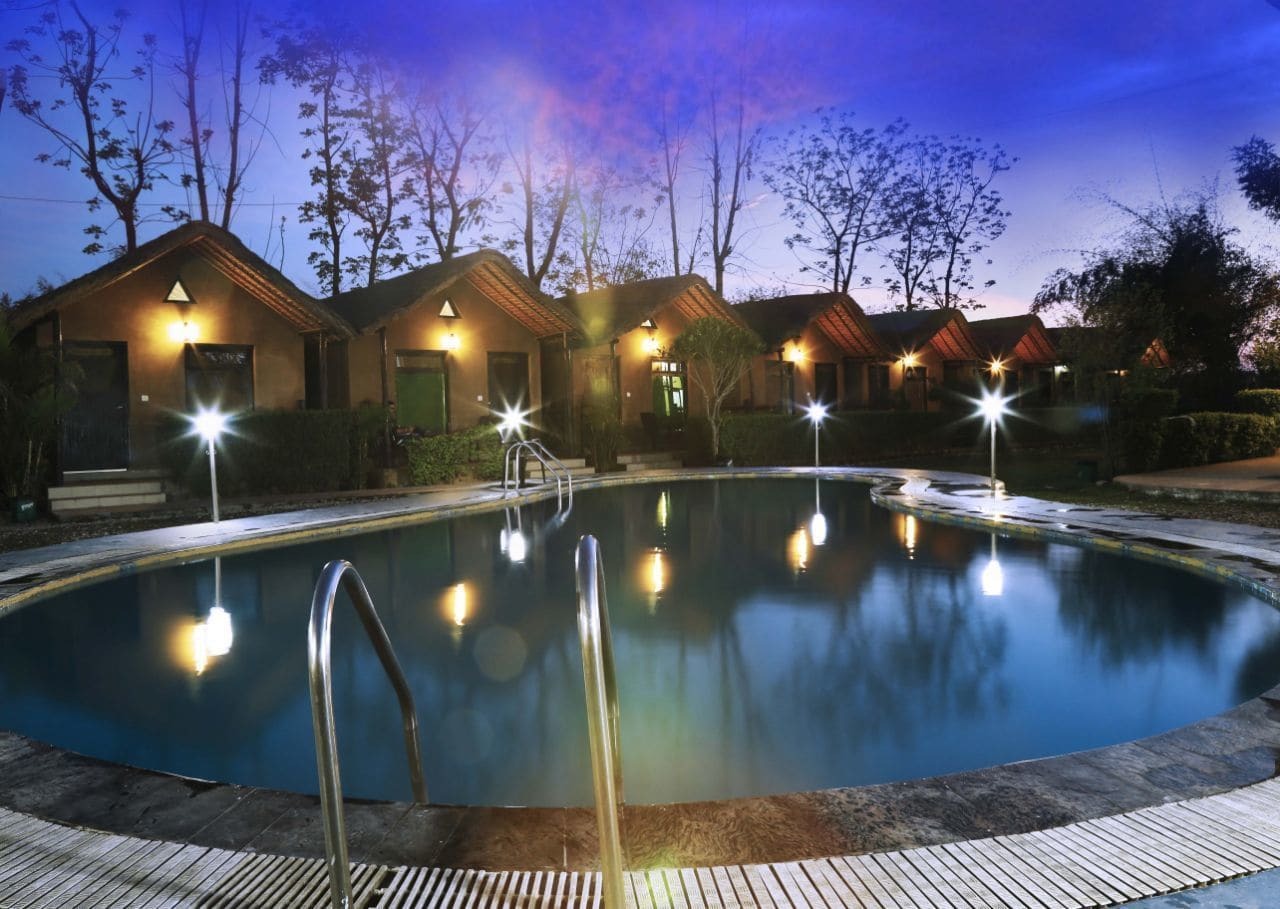 เดอะ คอร์เบต วิว รีสอร์ต Hotel รามนาการ์ ภายนอก รูปภาพ